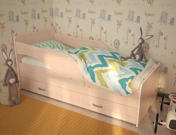 Детская кровать для девочки Максимка, цвет Млечный дуб в Архангельске