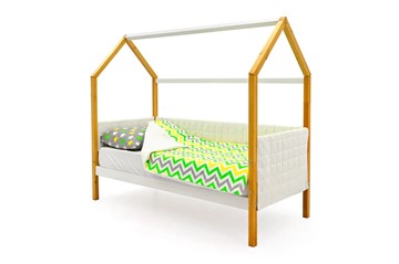 Детская кровать-домик «Svogen белая-дерево» мягкая в Архангельске
