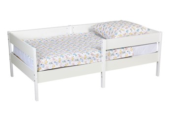 Детская кровать для мальчика Polini kids Simple 3435, белый, серия 3400 в Архангельске