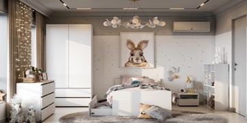 Комната для мальчика Токио, белый текстурный в Архангельске