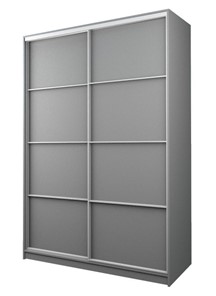 Шкаф 2-х дверный MAX МШ-25-6-18-11, Профиль Белый/Цвет Серый Шагрень в Архангельске