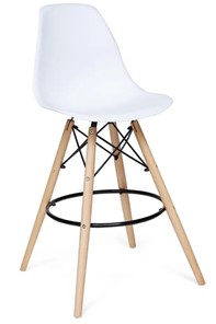 Стул барный Cindy Bar Chair (mod. 80) 46х55х106 белый арт.12656 в Архангельске