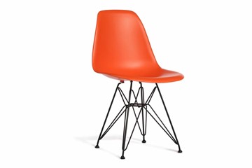 Обеденный стул derstuhl DSL 110 Black (оранжевый) в Архангельске