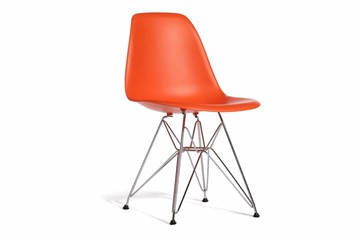 Обеденный стул DSL 110 Chrom (оранжевый) в Архангельске