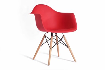 Обеденный стул derstuhl DSL 330 Wood (красный) в Архангельске