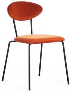 Обеденный стул NEO (mod. 0139014) 44х54х79 оранжевый S108 (126 BRICK)/черный арт.19722 в Архангельске