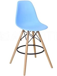 Барный стул derstuhl DSL 110 Wood bar (голубой) в Архангельске