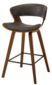 Барный стул JY3080-1109 коричневый/орех в Архангельске
