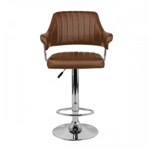 Барный стул КАСЛ WX-2916 экокожа коричневый в Архангельске