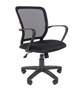 Компьютерное кресло CHAIRMAN 698 black, ткань, цвет черный в Архангельске