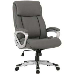 Офисное кресло Brabix Premium Level EX-527 (пружинный блок, рециклированная кожа, серое) 531937 в Архангельске