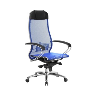 Кресло офисное Samurai S-1.04, синий в Архангельске