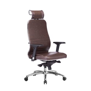 Офисное кресло Метта Samurai KL-3.04, темно-коричневый в Архангельске