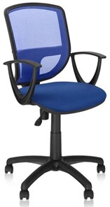 Компьютерное кресло BETTA GTP (PL62) ткань CAGLIARI C-6 /сетка синий в Архангельске