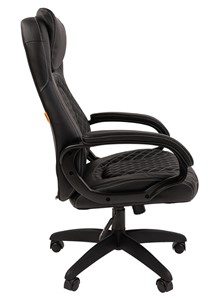 Офисное кресло CHAIRMAN 432, экокожа, цвет черный в Архангельске - предосмотр 5