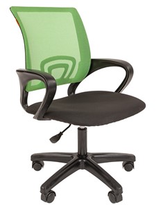 Офисное кресло CHAIRMAN 696 black LT, зеленое в Архангельске
