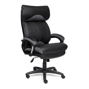 Офисное кресло DUKE кож/зам/ткань, черный/серый, 36-6/12 арт.12904 в Архангельске
