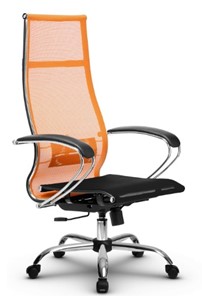 Кресло офисное МЕТТА B 1m 7/K131, Основание 17833 оранжевый/черный в Архангельске