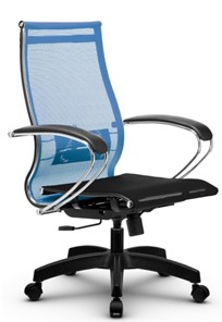 Кресло офисное МЕТТА B 2m 9/K131, Основание 17831 голубой/черный в Архангельске