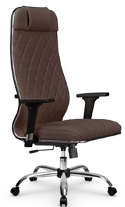Офисное кресло Мetta L 1m 40M/2D Infinity Easy Clean (MPES) топган, нижняя часть 17833 темно-коричневый в Архангельске