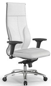 Кресло офисное Мetta L 1m 46/2D Infinity Easy Clean (MPES) мультиблок, нижняя часть 17838 белый в Архангельске