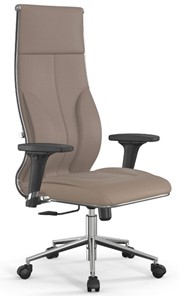 Кресло офисное Мetta L 1m 46/2D Infinity Easy Clean (MPES) топган, нижняя часть 17852 темно-бежевый в Архангельске