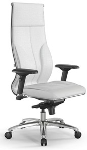 Кресло офисное Мetta L 1m 46/4D Infinity Easy Clean мультиблок, нижняя часть 17838 белый в Архангельске
