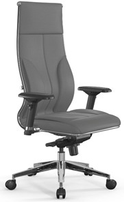 Кресло офисное Мetta L 1m 46/4D Infinity Easy Clean мультиблок, нижняя часть 17839 серый в Архангельске