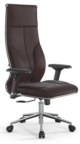 Кресло офисное Мetta L 1m 46/4D Infinity Easy Clean топган, нижняя часть 17852 темно-коричневый в Архангельске