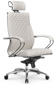 Кресло офисное Metta L 2c 44C/K116 Infinity Easy Clean мультиблок, нижняя часть 17838 белый в Архангельске