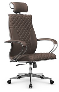 Офисное кресло Metta L 2c 44C/K116 Infinity Easy Clean топган, нижняя часть 17834 светло-коричневый в Архангельске