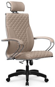 Офисное кресло Metta L 2c 44C/K116 Infinity Easy Clean топган OMS, нижняя часть 17859 темно-бежевый в Архангельске