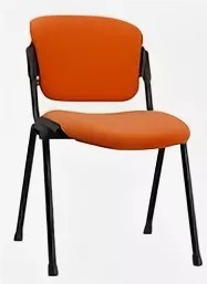 Офисное кресло ERA BLACK оранжевый в Архангельске