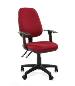 Кресло компьютерное CHAIRMAN 661 Ткань стандарт 15-11 красная в Архангельске