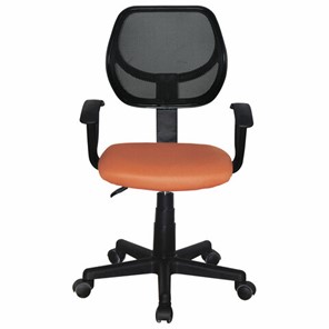 Кресло компьютерное Brabix Flip MG-305 (ткань TW, оранжевое/черное) в Архангельске