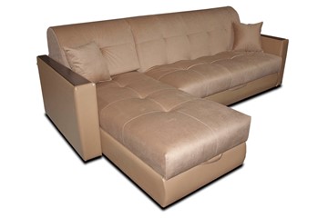 Угловой диван с оттоманкой Аккордеон-1 (сп.м. 1500х2050) в Архангельске