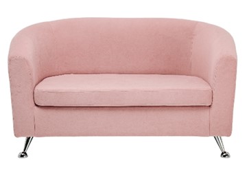 Прямой диван Брамс 2Д розовый в Архангельске