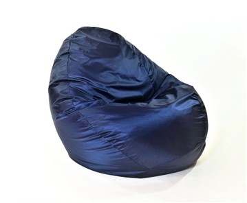 Кресло-мешок Макси, оксфорд, 150х100, черно-синее в Архангельске