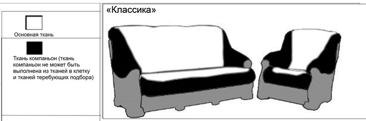 Кресло Классика А в Архангельске - изображение 3