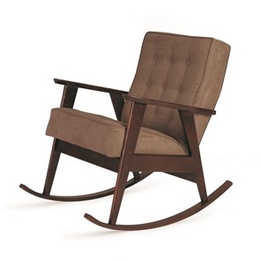 Кресло-качалка Элевуд Ретро (темный тон / 05 - коричневый) в Архангельске