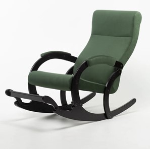 Кресло-качалка в гостиную Марсель, ткань Amigo Green 33-Т-AG в Архангельске