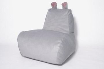 Кресло-мешок Бегемот серый в Архангельске