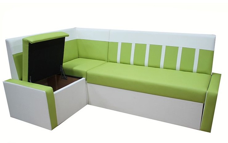 Кухонный угловой диван Квадро 2 со спальным местом в Архангельске - изображение 1