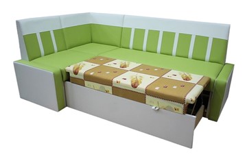Кухонный угловой диван Квадро 2 со спальным местом в Архангельске - предосмотр 2