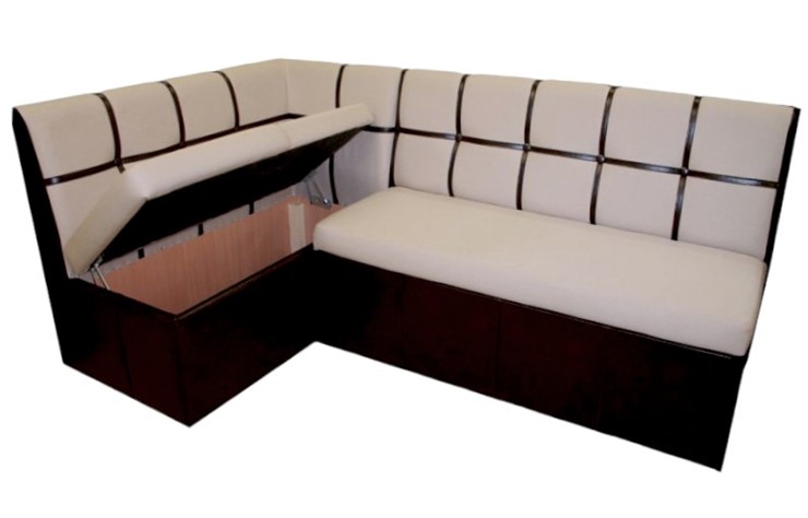 Угловой кухонный диван Квадро 5 со спальным местом в Архангельске - изображение 2