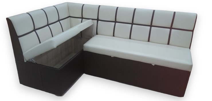 Угловой кухонный диван Квадро 5 со спальным местом в Архангельске - изображение 3