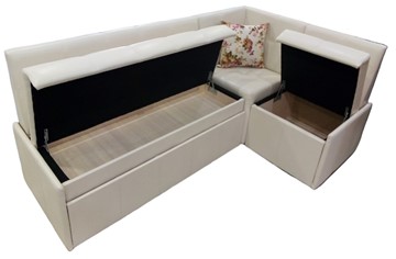 Кухонный угловой диван Модерн 8 со спальным местом и двумя коробами в Архангельске - предосмотр 2