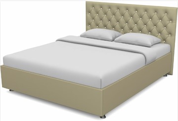 Кровать полутороспальная Флоренция-А 1400 с основанием (Nitro Cream) в Архангельске