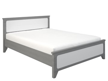 2-спальная кровать Боринское Соня 1400, Серый/Белый в Архангельске