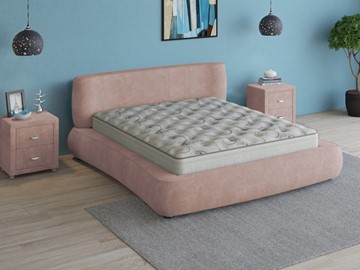 Кровать в спальню Zephyr 160х200, (Велсофт Винтажный розовый) в Архангельске